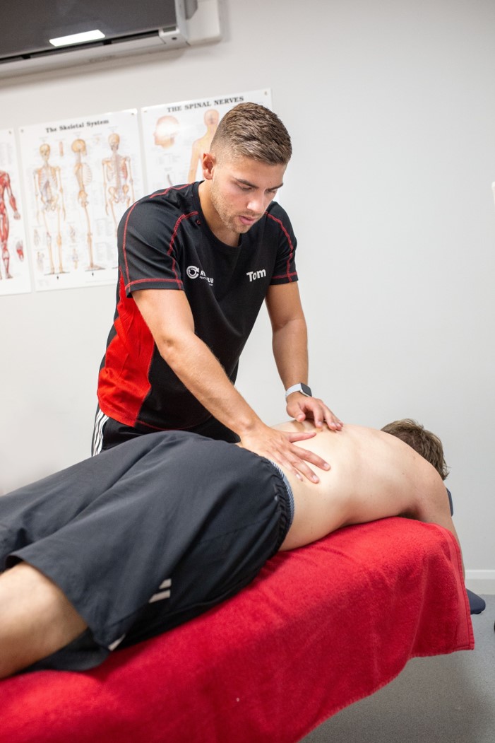 sports therapy on lower back pain in biggleswade